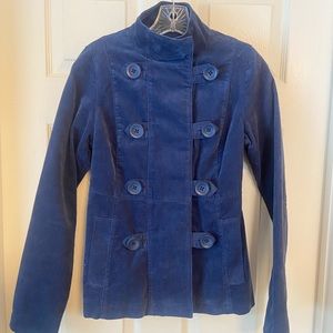 Dark blue pea coat